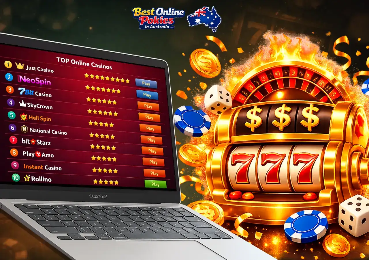 Comparison with Top Pokies Sites in Australia